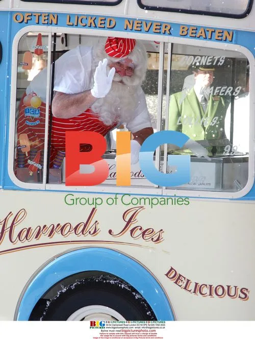 Father Christmas at Harrods Christmas Launch