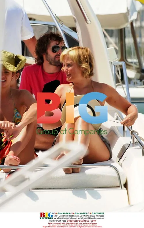 James Blunt with Girlfriend Mika Simmons in Ibiza
