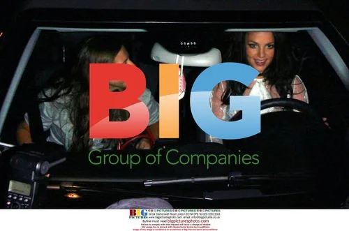 Britney Spears and Alli Sims Leave Video Shoot