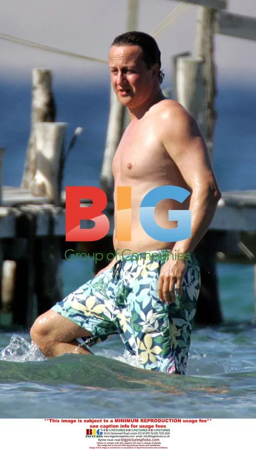 David Cameron Family Vacation in Corfu