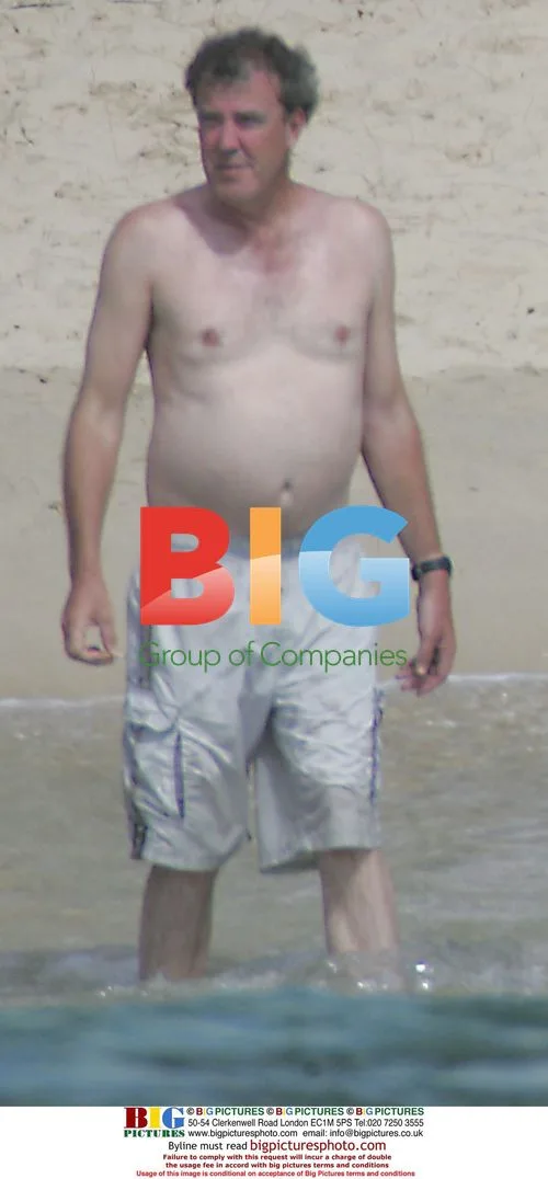 Jeremy Clarkson in Barbados with Family