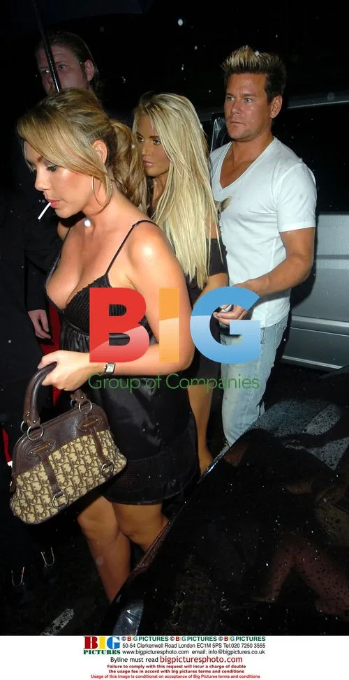 Katie Price, Michelle Scott-Lee, and Danielle Lloyd at Funky Buddha