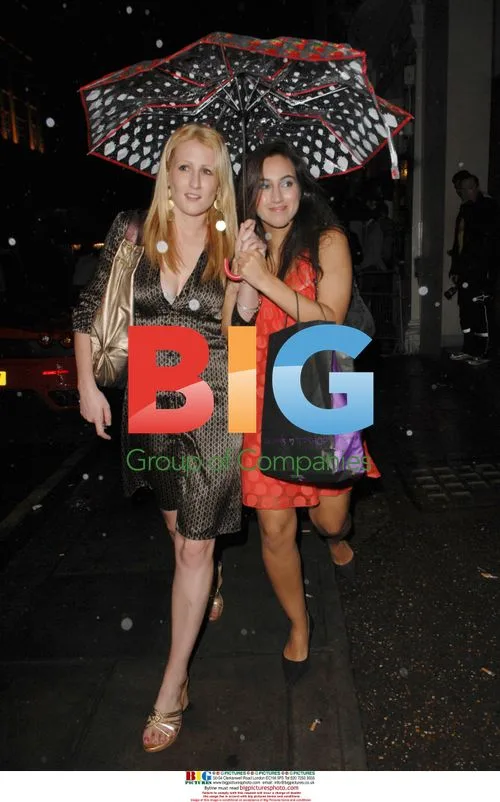 Shabnam from Big Brother shopping in Mayfair