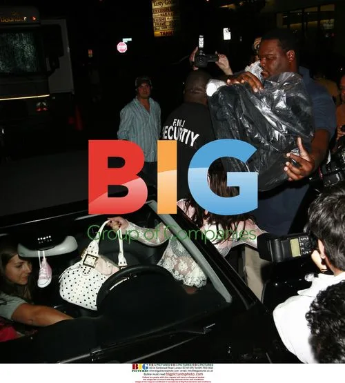 Britney Spears and Alli Sims Leave Video Shoot