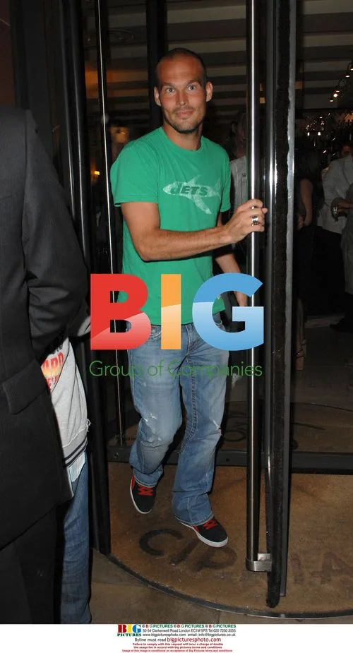 Freddie Ljungberg Leaves Cipriani in London