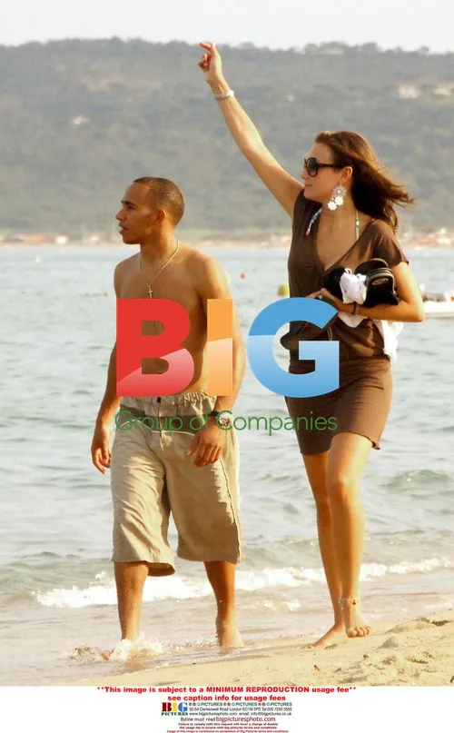 Lewis Hamilton's Vacation in France