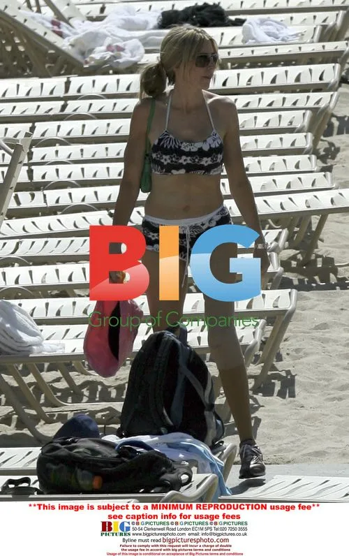 Heather Mills and Daughter Beatrice in Las Vegas
