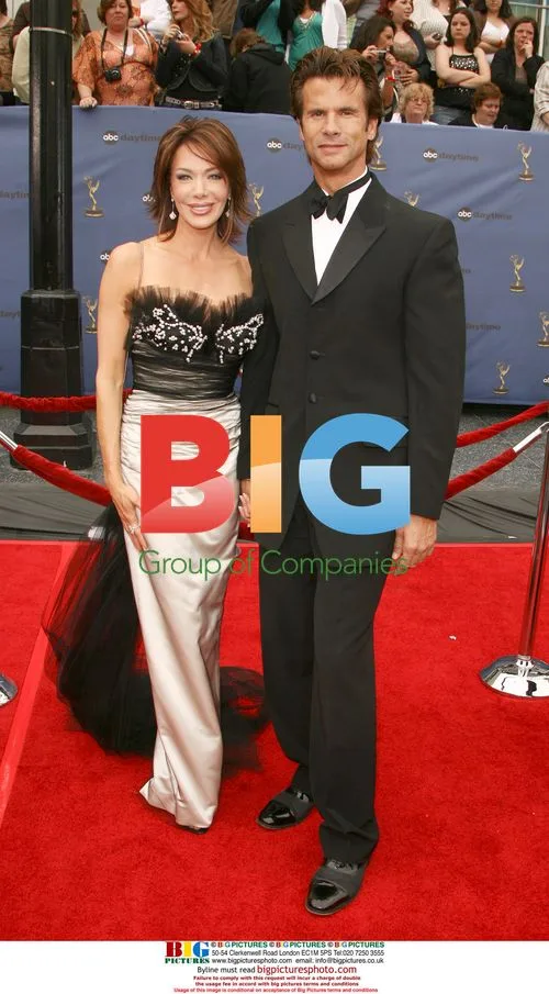 Lorenzo Lamas and Hunter Tylo at Daytime Emmys