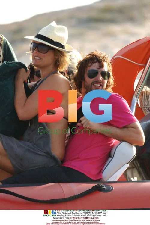 James Blunt and Mika Simmons in Formentera