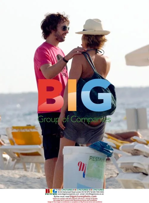 James Blunt and Girlfriend Mika Simmons in Formentera