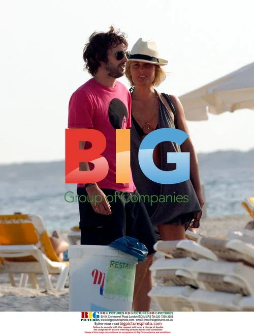 James Blunt with girlfriend Mika Simmons