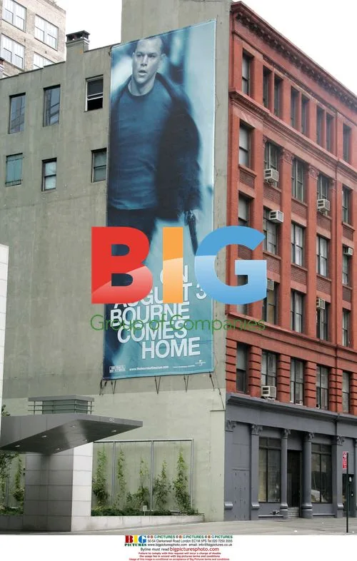 Matt Damon's Bourne Ultimatum billboard