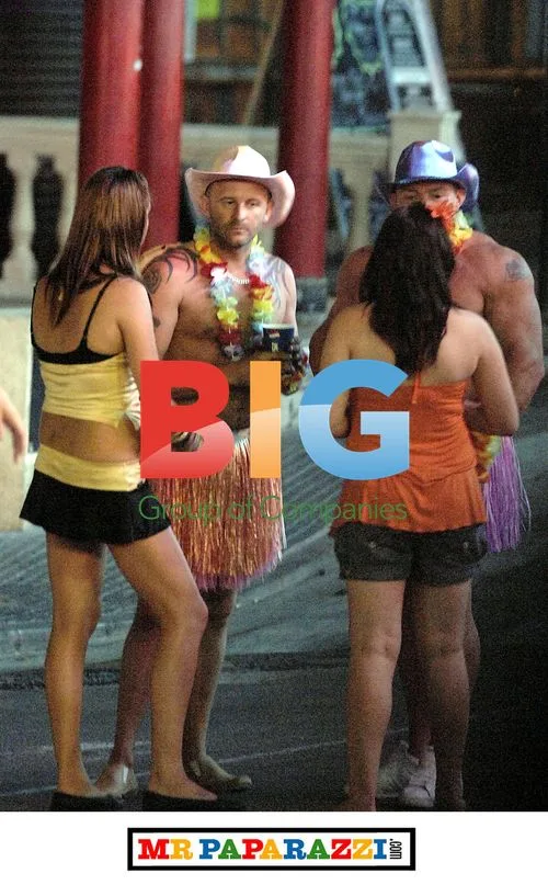 MARK CROFT Spotted Chatting to Girls in Magaluf