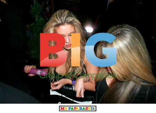 Bianca Gascoigne and friend leave London club
