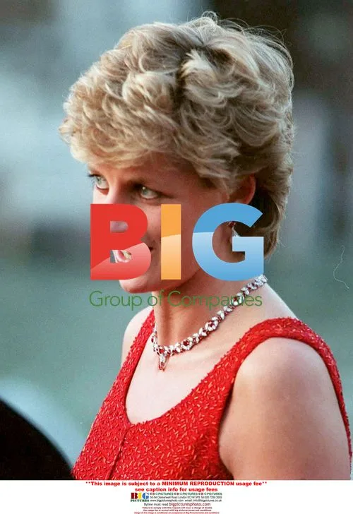 Lady Diana in Venice, Italy