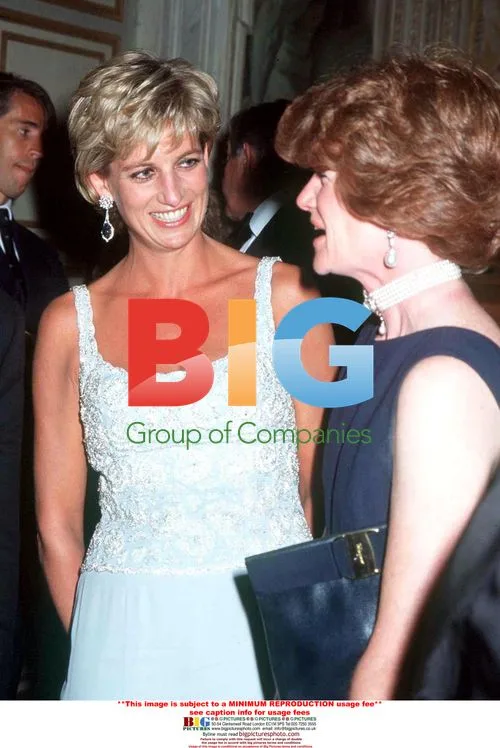 Lady Diana in Rome, Italy