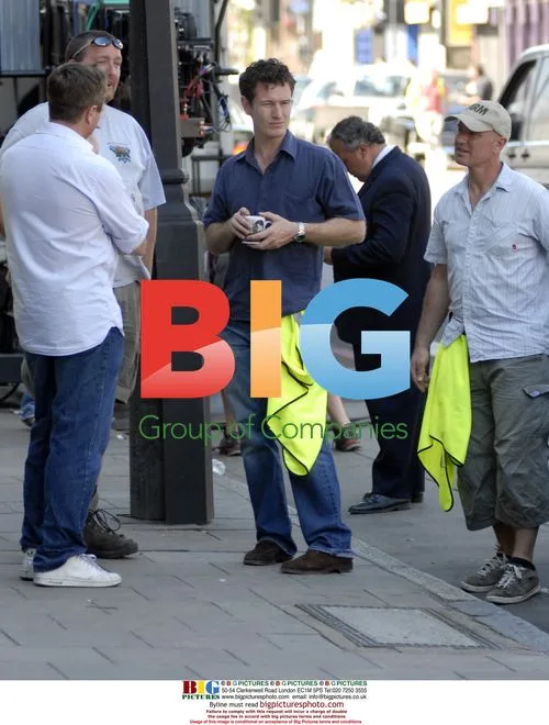 Nick Moran Directing On Set