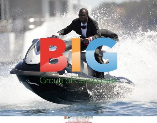 P Diddy Jet Skiing in Saint-Tropez