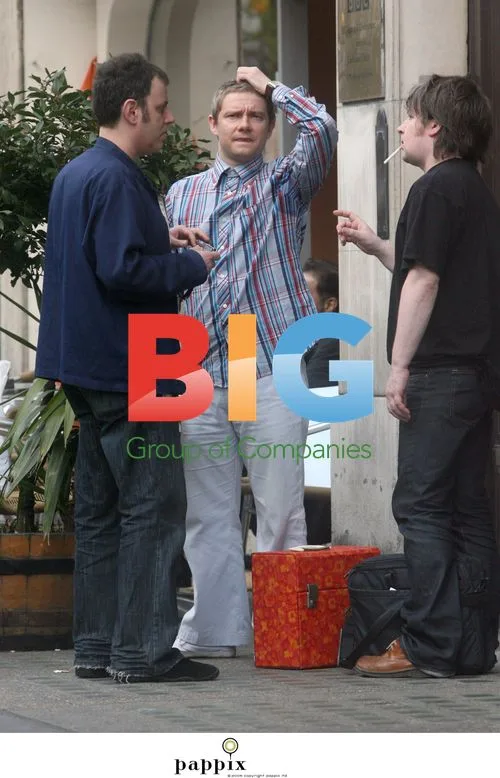 Martin Freeman Out in London