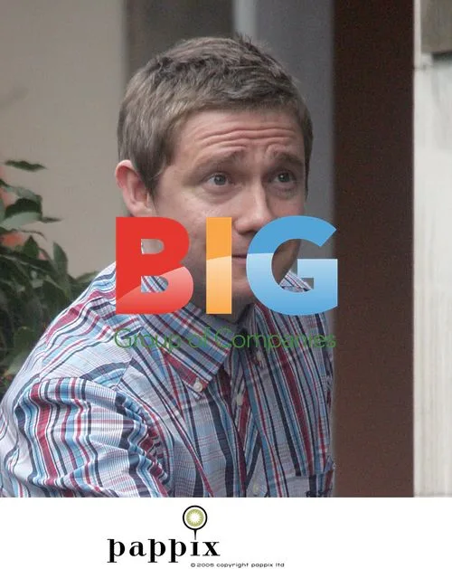 Martin Freeman Dressed Smartly in London