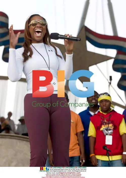 Yolanda Adams Rehearses for Capitol Fourth 2007