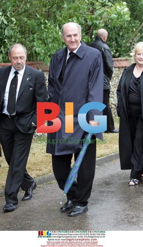 Mike Reid's EastEnders Funeral in London