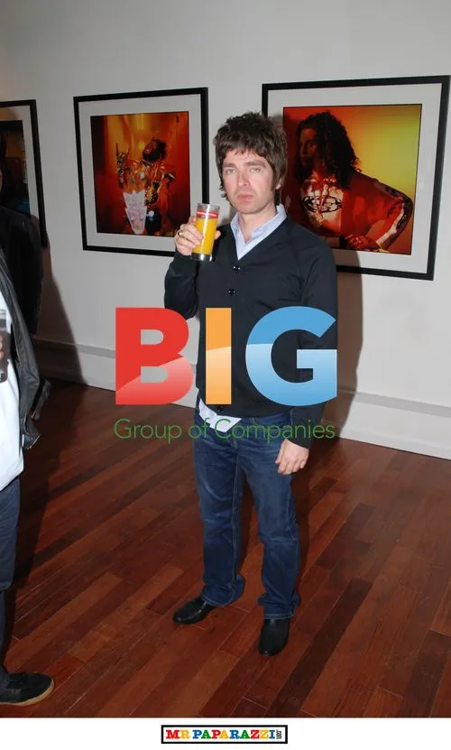 Sara McDonald, Noel Gallagher at Lawrence Watson Exhibition