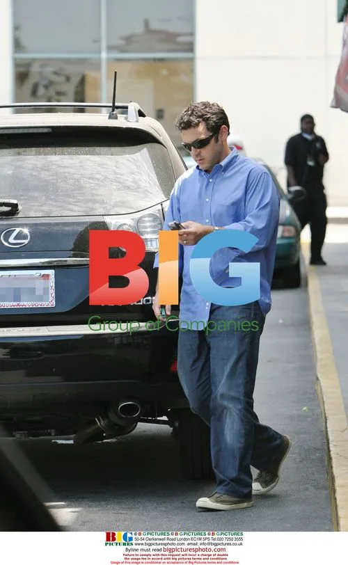 Fred Savage Picks Up Packages