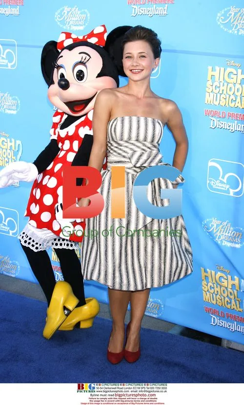 Olesya Rulin at "High School Musical 2" premiere