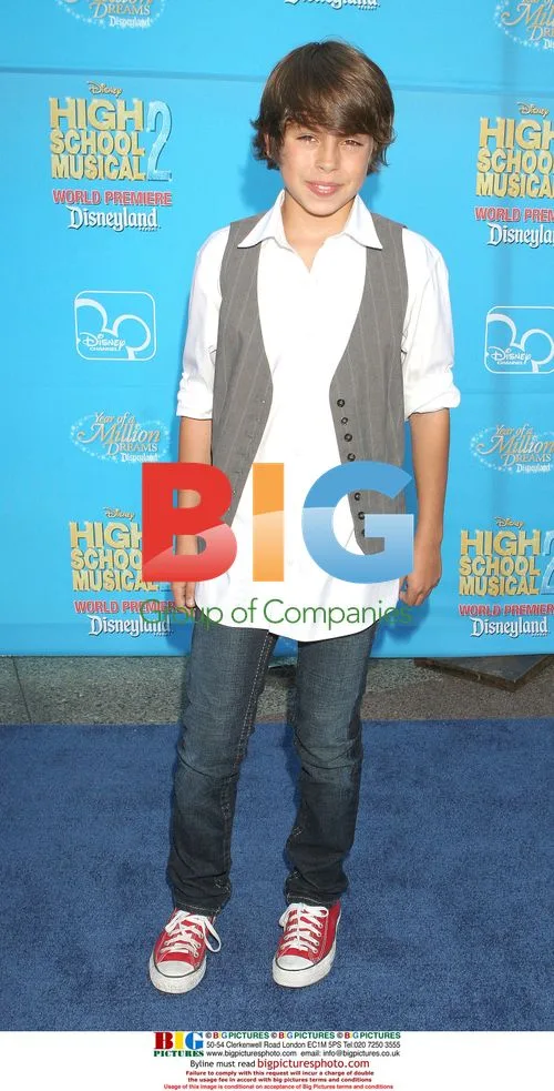 Jake T Austin at 'High School Musical 2' Premiere