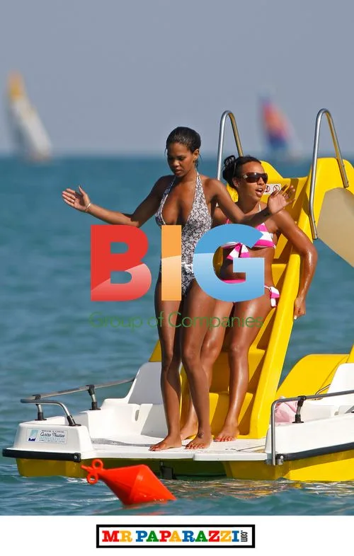 Charley Uchea's Fun at the Beach