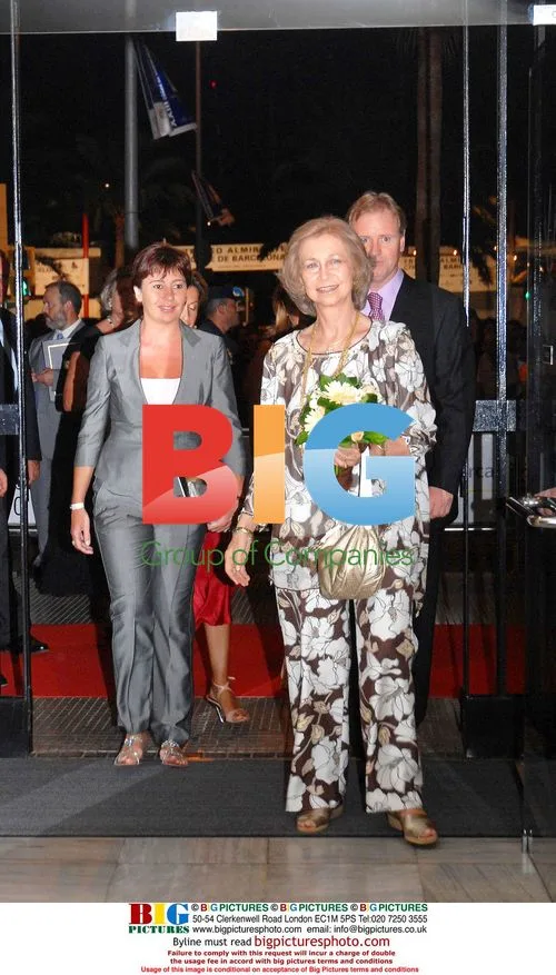 Queen Sofia and Princess Alia at Charity Gala