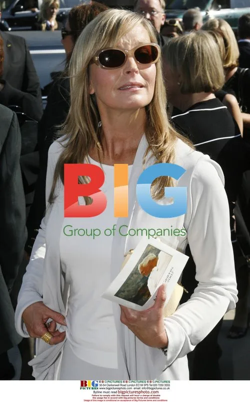 Bo Derek Departs Merv Griffin Funeral