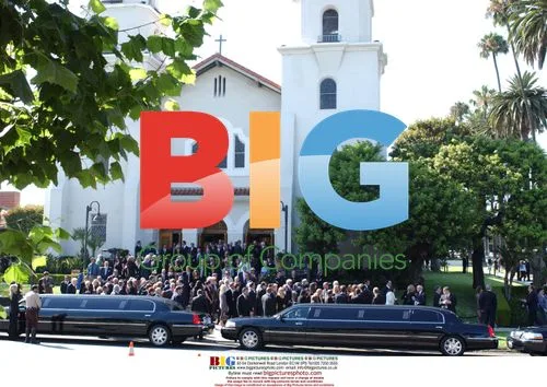 Merv Griffin's Funeral in Beverly Hills