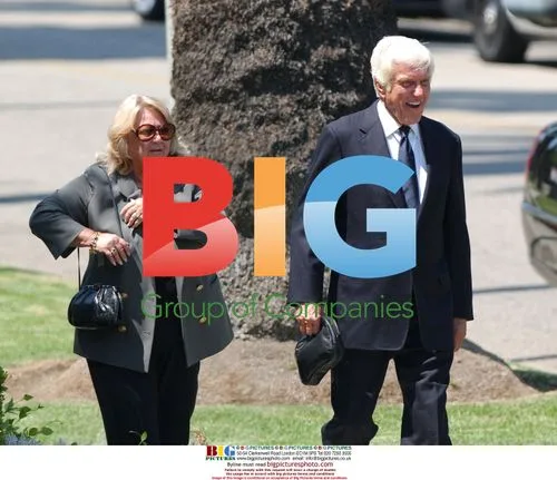 Dick Van Dyke at Merv Griffin's Funeral