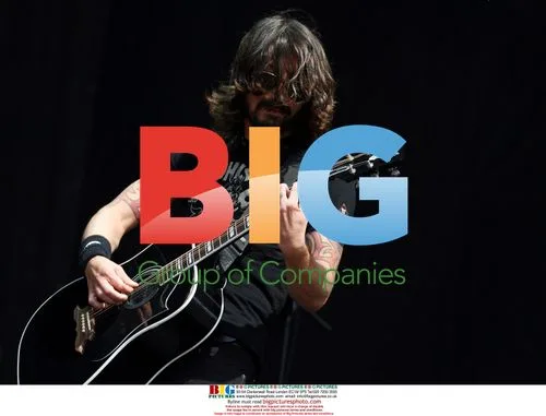 Dave Grohl of Foo Fighters at V Festival