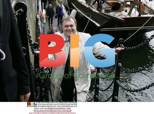 John Prescott Arrives in Liverpool on Amistad
