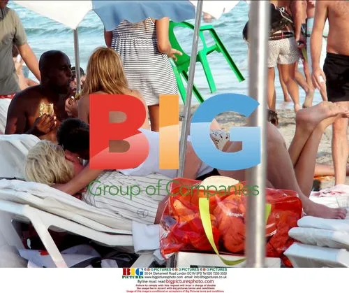 Boris Becker and girlfriend Sharlely in Ibiza