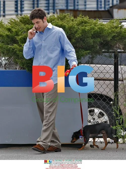 Actor Jason Biggs on Bachelor No. 2 set