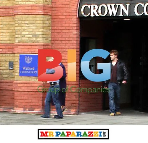 EastEnders actors outside court
