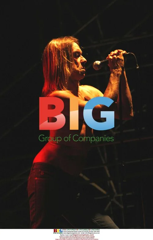 Iggy Pop Performing at V Festival 2007