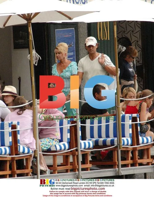 Ivana Trump with boyfriend in Portofino