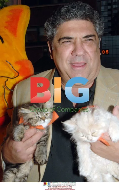 Vincent Pastore Plays with Cats