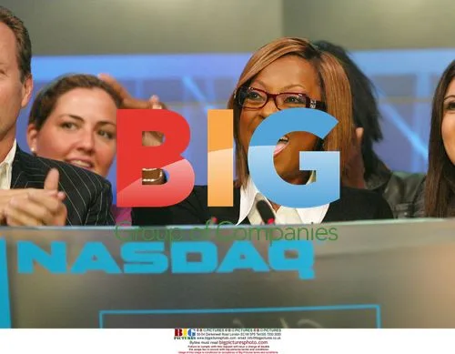 Star Jones at NASDAQ Opening Bell