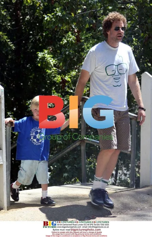 Will Ferrell and son Magnus out in Brentwood