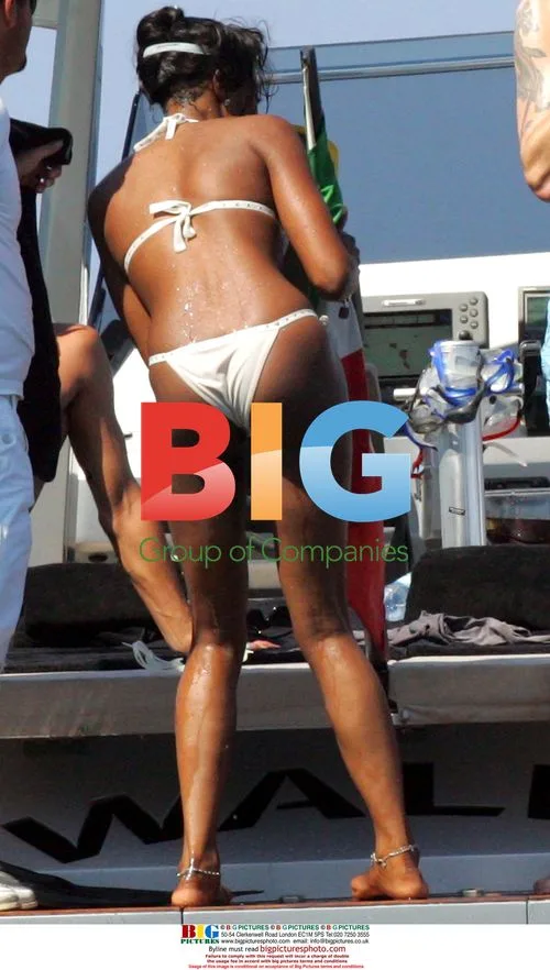 Naomi Campbell on Dolce & Gabbana Yacht