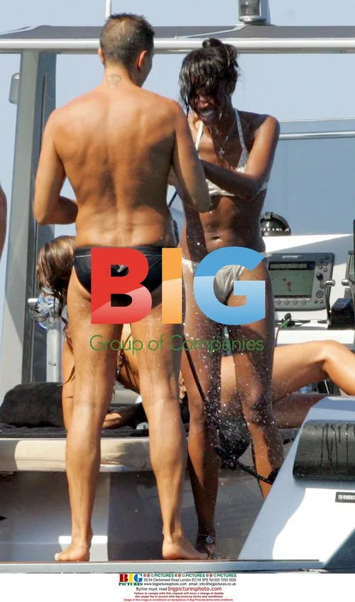 Naomi Campbell on Dolce & Gabbana's Yacht