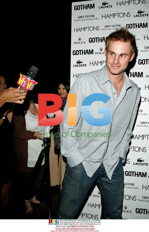 Andy Roddick Celebrates Hamptons Magazine Cover