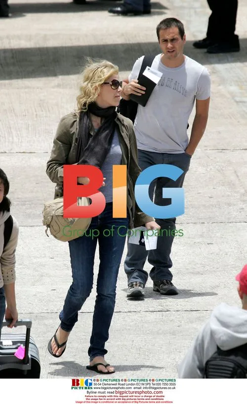 Charlize Theron and Stuart Townsend in Belize