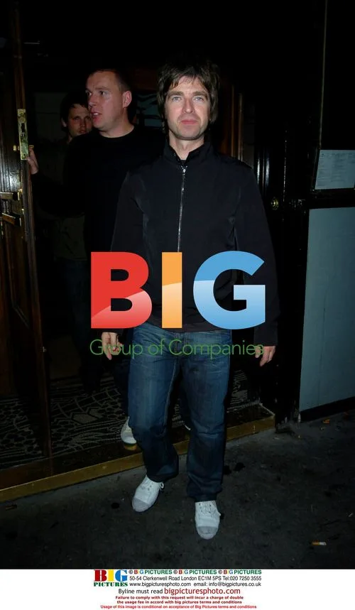 Noel Gallagher and Sara MacDonald at Groucho Club